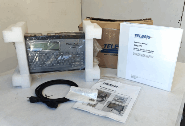 UNUSED TELESIS PINSTAMP CONTROLLER TMC470 .. OPERATION MANUAL .. TMC 470 TMP1700 - Image 10