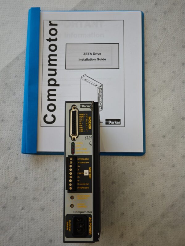 PARKER COMPUMOTOR ZETA4 DRIVE w/ INSTALLATION GUIDE / MANUAL