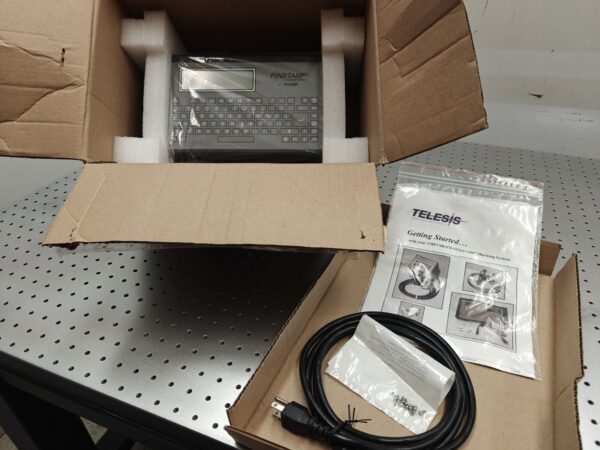 UNUSED TELESIS PINSTAMP CONTROLLER TMC470 .. OPERATION MANUAL .. TMC 470 TMP1700 - Image 9