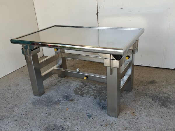 tested STAINLESS MICROSCOPE TABLE, PNEUMATIC ISOLATION BENCH, optical - Image 5