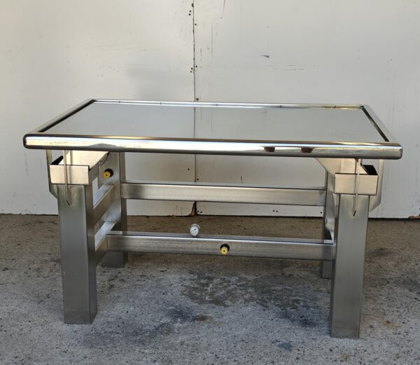 tested STAINLESS MICROSCOPE TABLE, PNEUMATIC ISOLATION BENCH, optical - Image 9